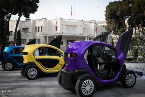 ورود موتورهای چهارچرخ برقی ایران ساخت به خیابان های تهران