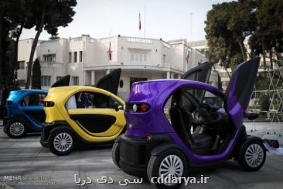 ورود موتورهای چهارچرخ برقی ایران ساخت به خیابان های تهران