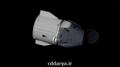 کپسول باری اسپیس ایکس در راه زمین است