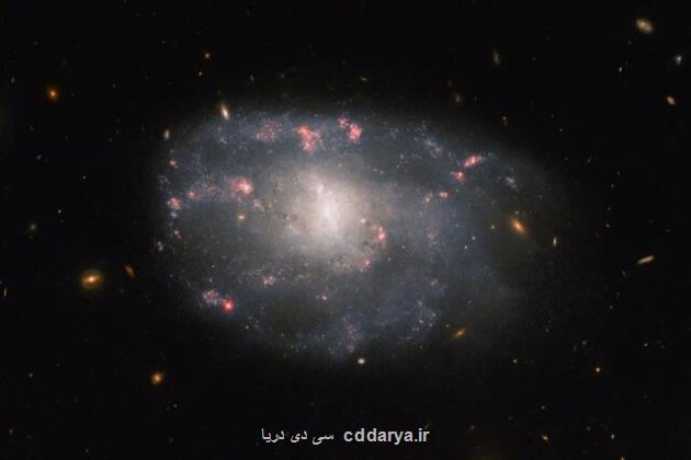 کهکشانی که میزبان یک انفجار ستاره ای بوده است