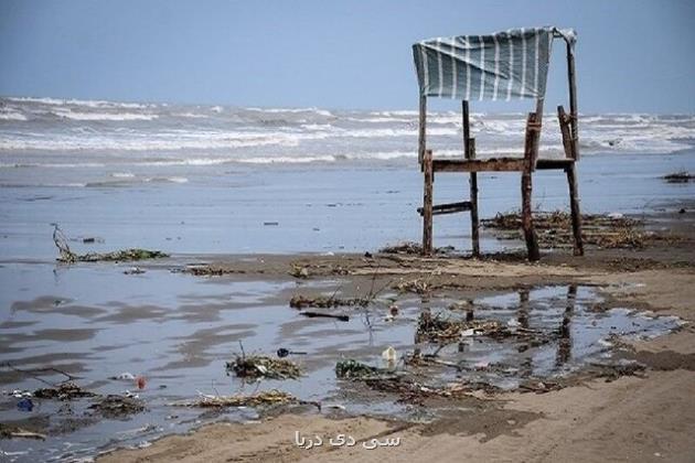 خشک شدن بخش عمده تالاب انزلی و گمیشان با کاهش تراز آب خزر