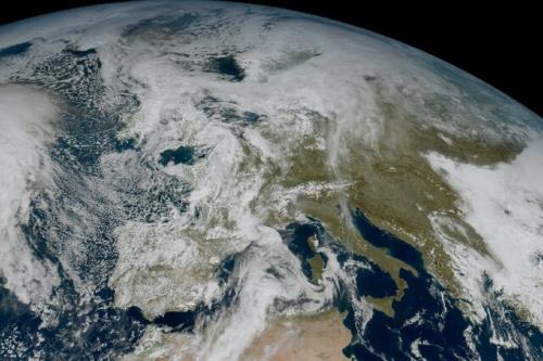 عکس پر جزئیات زمین از نگاه دوربین ماهواره جدید هواشناسی اروپا