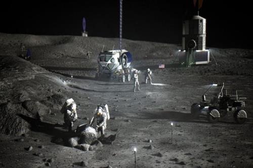 رفع عطش فضانوردان با خاک ماه و اجاق مایکروویو!