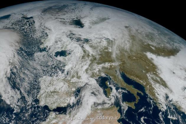 عکس پر جزئیات زمین از نگاه دوربین ماهواره جدید هواشناسی اروپا