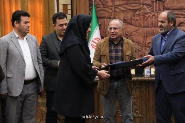 تجلیل از بانوی مدال آور آکادمی مخترعان اروپا در تبریز