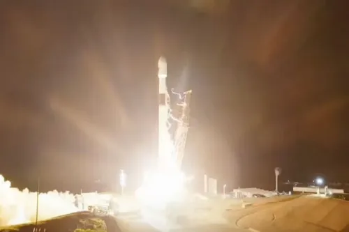 موشک فالکون ۹ یک ماهواره نقشه برداری از اقیانوس را پرتاب کرد