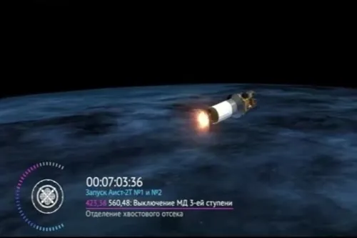 پیام 22بهمن از فضا شنیده شد کوثر ۱ و نیم در مدار فعال است